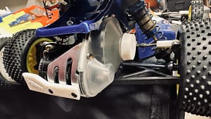 3D Printed Cover Plug for Team Associated RC10 B2 / B3 / T2 / T3 – Fits Slipper Set V2 with Original Lexan Cover